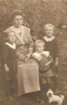 Aunt Marie in Hohenlohe with children