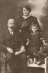 Uncle Wilhelm and Aunt Frida in the Black Forest with their baby daughter